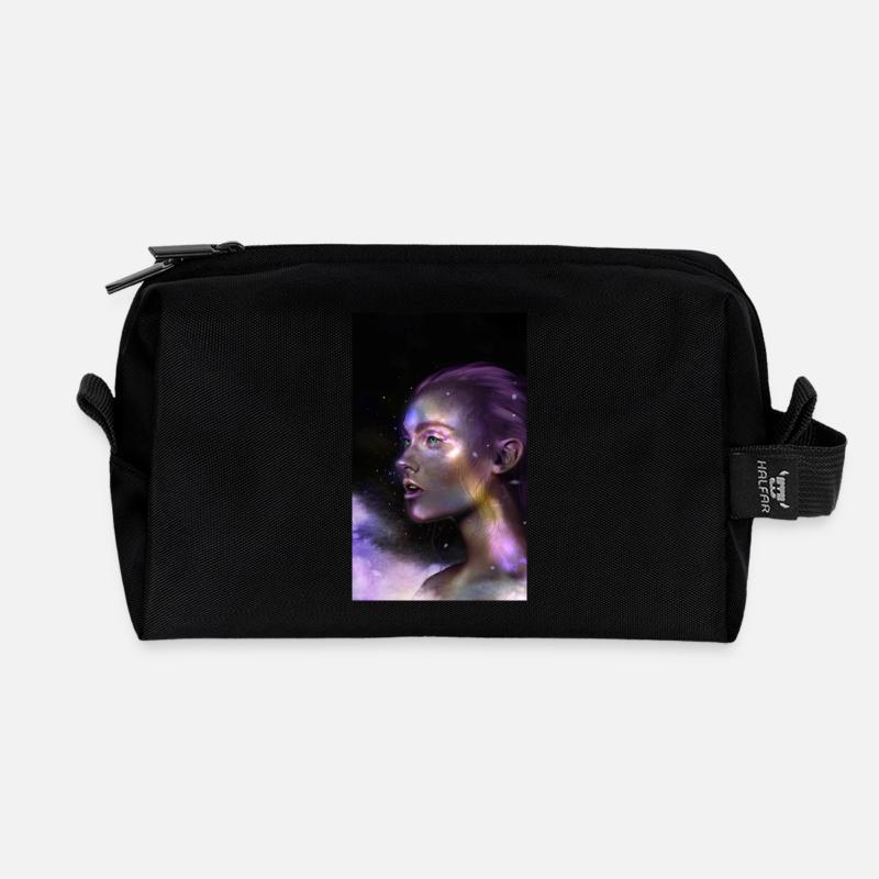 Gute Nacht n gehen - Recycelte Kulturtasche - Schwarz