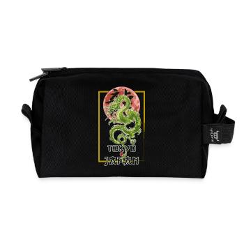 Shenlong, Tokio, Japan - Recycelte Kulturtasche - Schwarz - Vorne