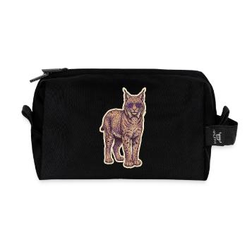 Lynx Wildcat Sunglasses - Recycled Toiletry Zip Bag - black - Front