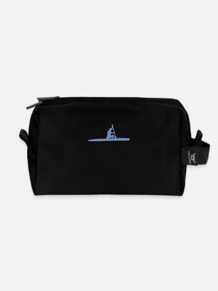 Kanurennsport Kanu Kanadier Pocket Kleidung - Recycelte Kulturtasche - Schwarz