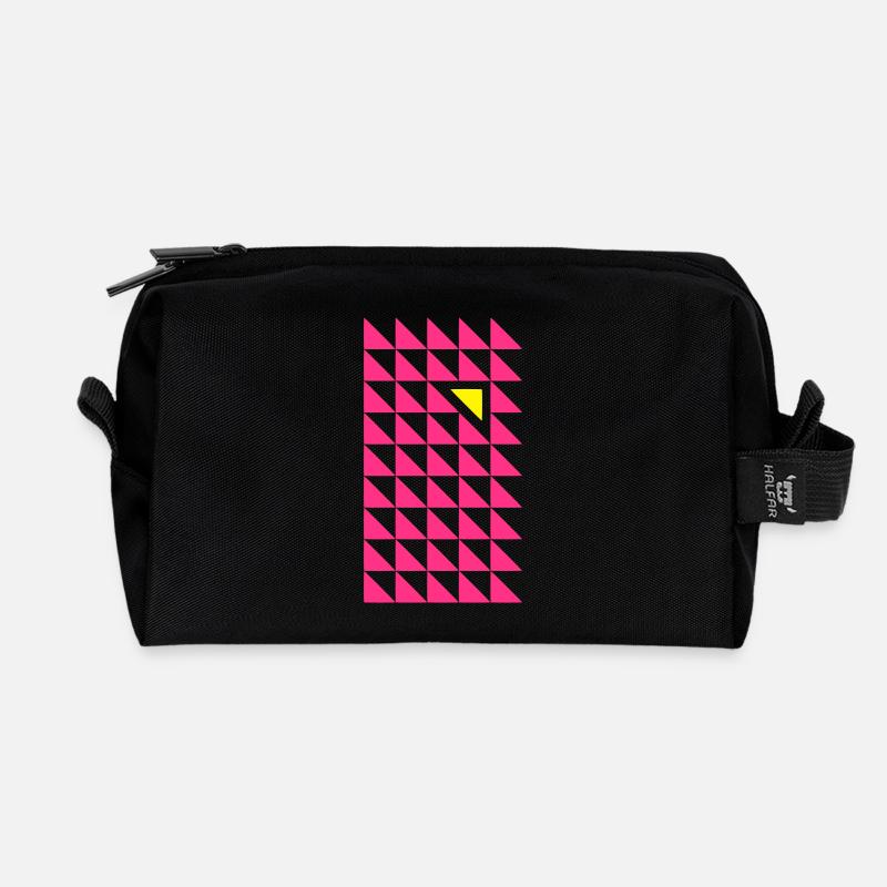 09005 - Recycled Toiletry Zip Bag - black