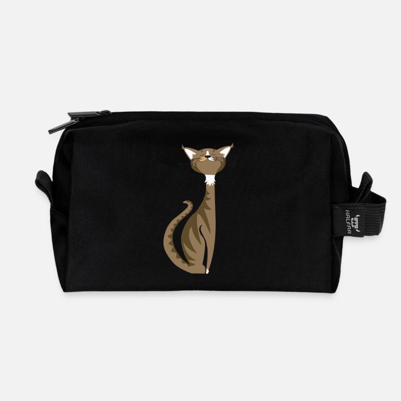 Molly Sue - Recycled Toiletry Zip Bag - black