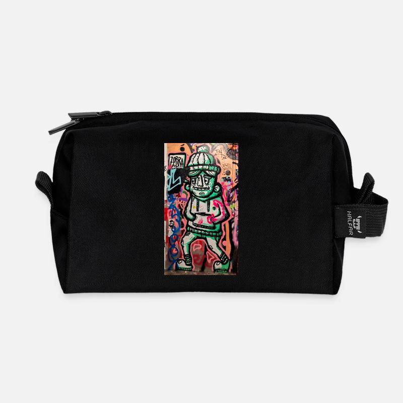 Special Bro - Recycelte Kulturtasche - Schwarz
