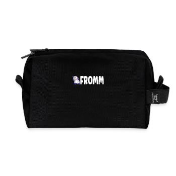 Lammfromm - You are innocent. ALWAYS! - Recycled Toiletry Zip Bag - black - Front
