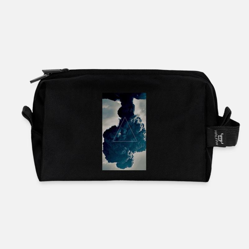9c9c1363dd06c57336cf2d674c37da54 - Recycelte Kulturtasche - Schwarz