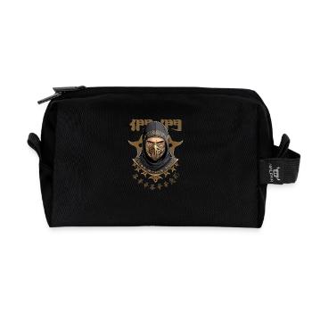 Ninja Samurai Krieger - Recycelte Kulturtasche - Schwarz - Vorne