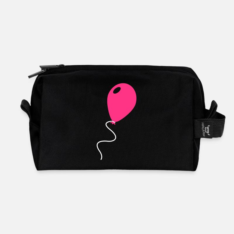 Ballon / Balloon - Recycelte Kulturtasche - Schwarz
