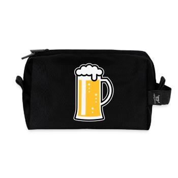 XOriginalBayrisch (R3) - Recycelte Kulturtasche - Schwarz - Vorne