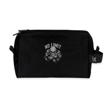 Entraînement de musculation du crâne et No Limit - Trousse de toilette en tissu recyclé - noir - Devant