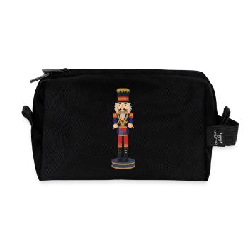 Nutcracker - Recycelte Kulturtasche - Schwarz - Vorne