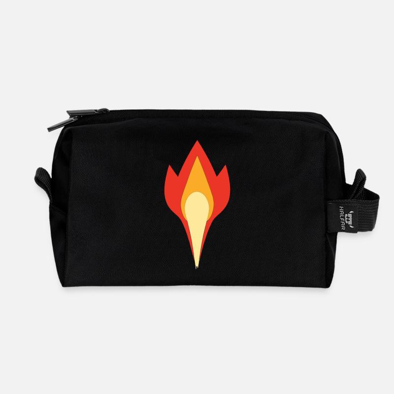 Meteor - Recycelte Kulturtasche - Schwarz