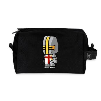 ritter - Recycelte Kulturtasche - Schwarz - Vorne