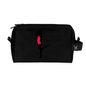 Sexy Girl - Recycelte Kulturtasche - Schwarz - Vorne