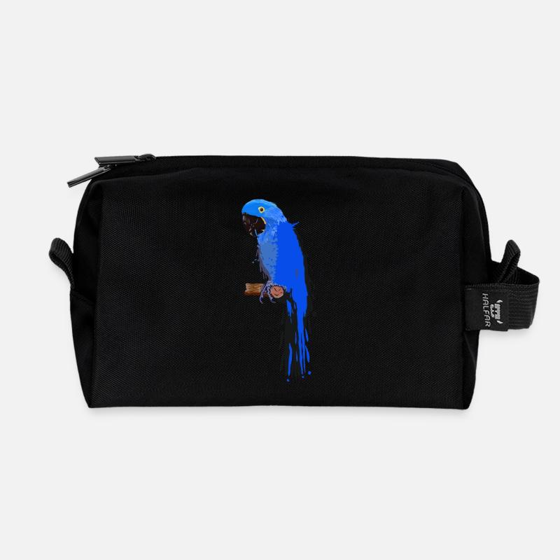 Project Drawing 6 1 1 - Recycled Toiletry Zip Bag - black