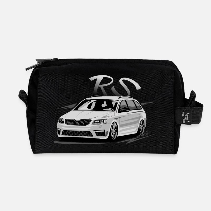 Octavia 3RS Combi ohne Fahrer tuning low camber - Recycelte Kulturtasche - Schwarz