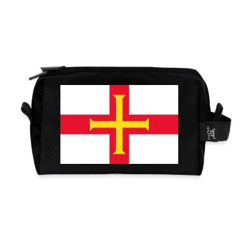 Guernsey - Recycled Toiletry Zip Bag - black - Front