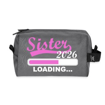 Sister 2026 Wird Geladen - Recycelte Kulturtasche - Anthrazit - Vorne