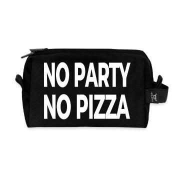 Party - Recycled Toiletry Zip Bag - black - Front
