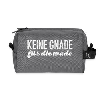 Fahrrad - Recycelte Kulturtasche - Anthrazit - Vorne