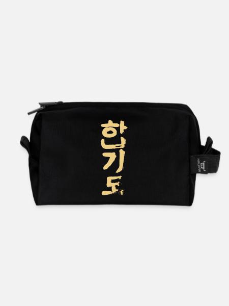 Hapkido (Koreanisch) - Recycelte Kulturtasche - Schwarz