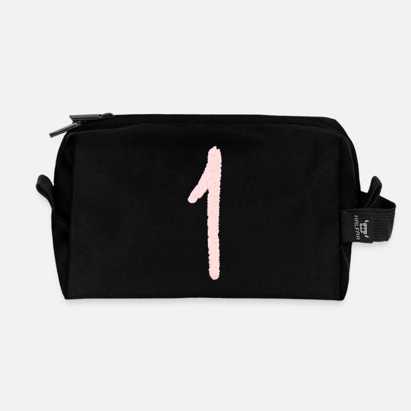 Abbildung 1 - Recycelte Kulturtasche - Schwarz