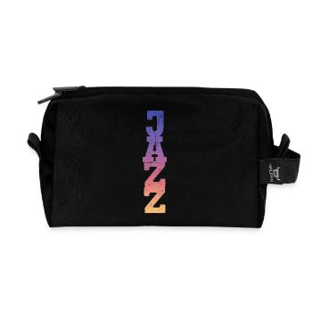 Jazz - Recycled Toiletry Zip Bag - black - Front