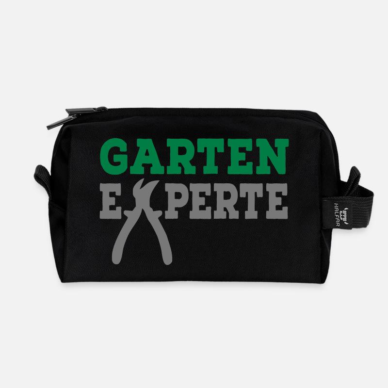 Garten Experte - Recycelte Kulturtasche - Schwarz