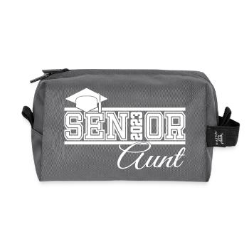 Senior 2023 Tante fière de diplômé - Trousse de toilette en tissu recyclé - anthracite - Devant