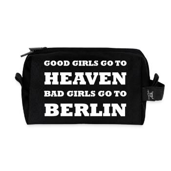 Good Girls Bad Girls Berlin - Trousse de toilette en tissu recyclé - noir - Devant