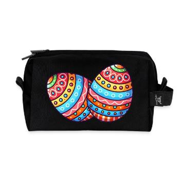 ostereier - Recycelte Kulturtasche - Schwarz - Vorne