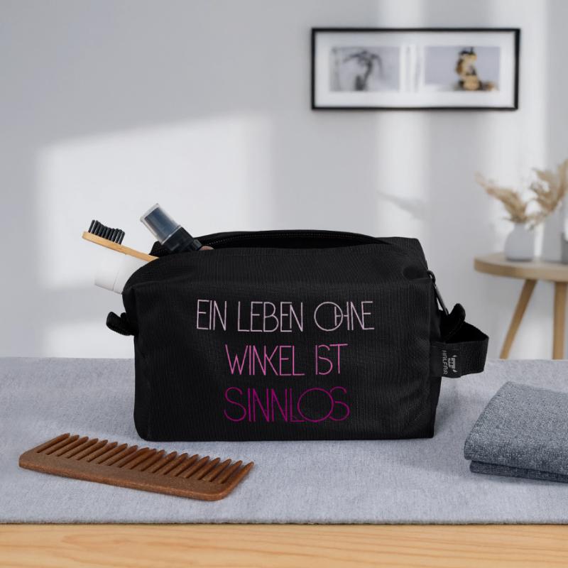 Math Nerd Students University Professor Mathematics Recycled Toiletry Zip Bag