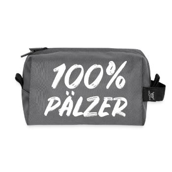 Palatinate Palatinate 100% Palatinate - Recycled Toiletry Zip Bag - anthracite - Front