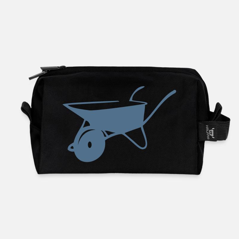 panier - Trousse de toilette en tissu recyclé - noir