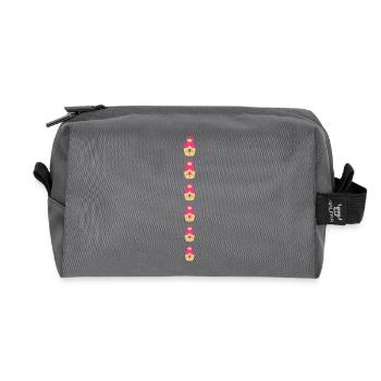 Matroschka - Babuschka - Puppe - Arm-Reihe 2C - Recycelte Kulturtasche - Anthrazit - Vorne