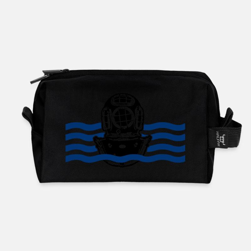 Scaphandrier 4 - Trousse de toilette en tissu recyclé - noir
