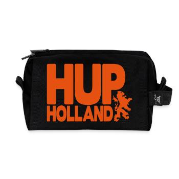 hup holland 1c - Recycelte Kulturtasche - Schwarz - Vorne