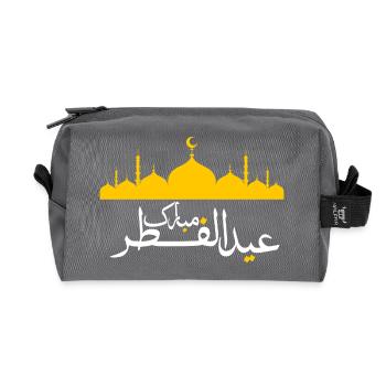 Islam Eid Mubarak - Recycelte Kulturtasche - Anthrazit - Vorne