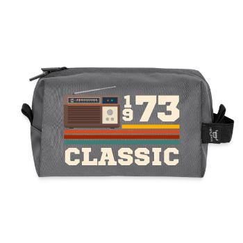 Jubiläum 1973 Retro-Klassiker - Recycelte Kulturtasche - Anthrazit - Vorne