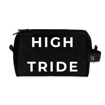 High Pride Bold Typography - Trousse de toilette en tissu recyclé - noir - Devant