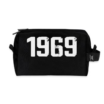 Legendary Since 1969 Vintage 1969 Retro 1969 - Recycled Toiletry Zip Bag - black - Front