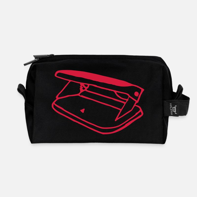 Punch - Recycled Toiletry Zip Bag - black