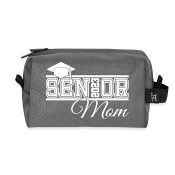 Senior 2023 Maman Fière Maman de Diplômé - Trousse de toilette en tissu recyclé - anthracite - Devant