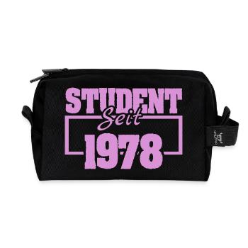 1978 1978 - Recycled Toiletry Zip Bag - black - Front
