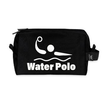 WATER POLO - Recycelte Kulturtasche - Schwarz - Vorne
