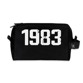 Legendär seit 1983 Vintage 1983 Retro 1983 - Recycelte Kulturtasche - Schwarz - Vorne