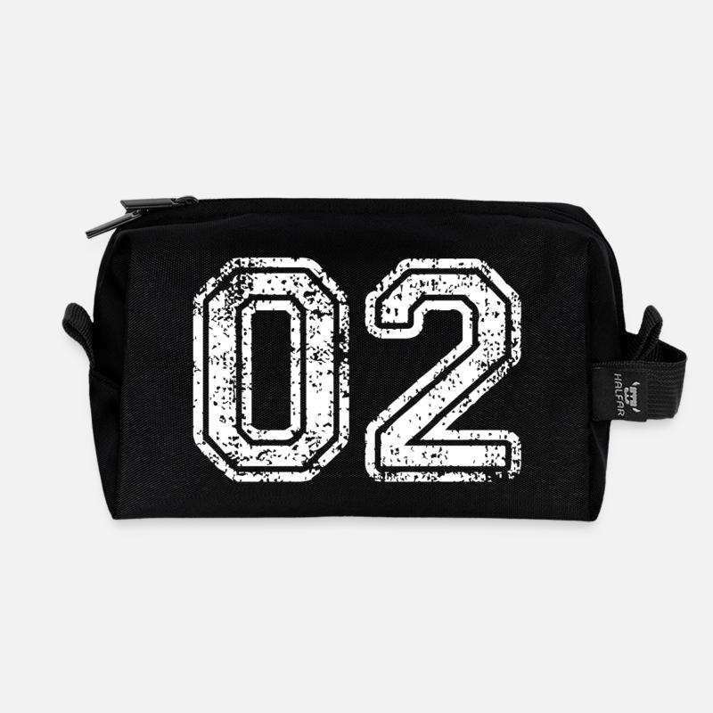 02 - Trousse de toilette en tissu recyclé - noir
