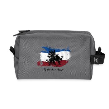 rostocker_jung - Recycelte Kulturtasche - Anthrazit - Vorne