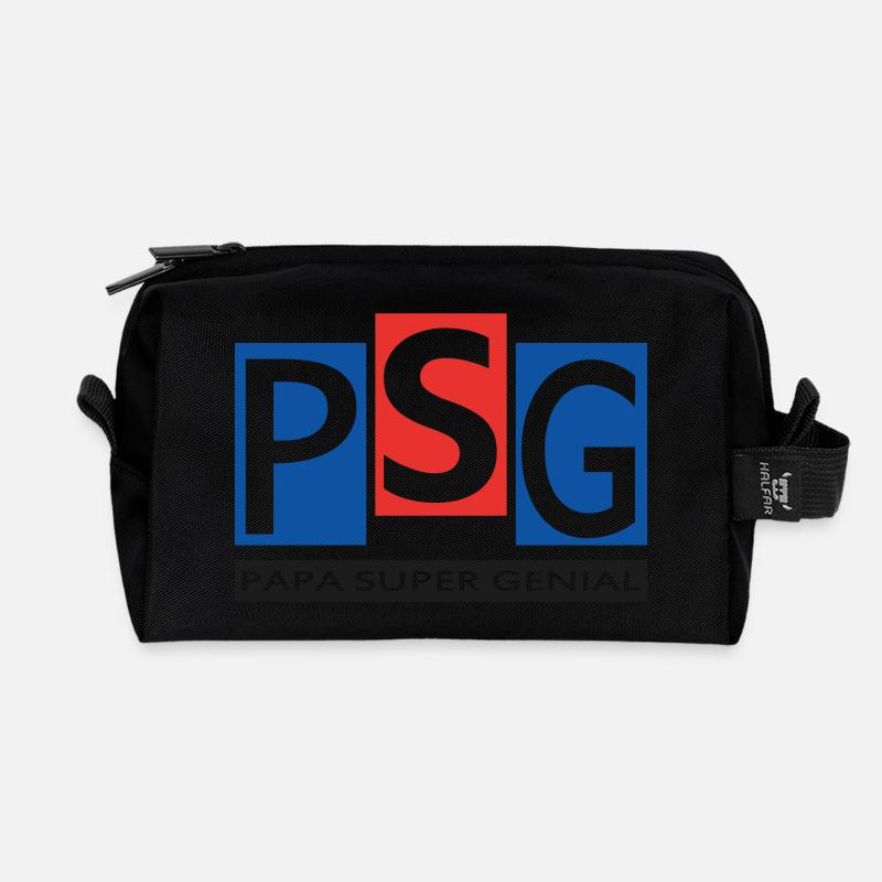 Toller Vater - Recycelte Kulturtasche - Schwarz