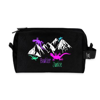 Bloc Bloc - Trousse de toilette en tissu recyclé - noir - Devant