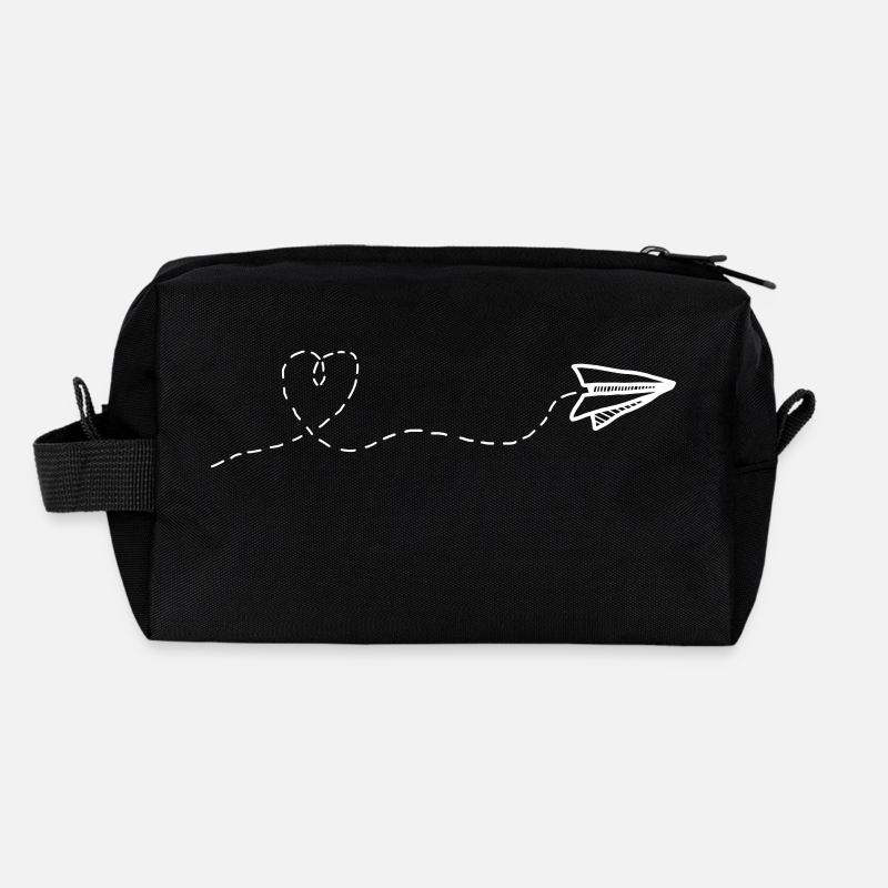 Fly Heart Trousse de toilette en tissu recyclé